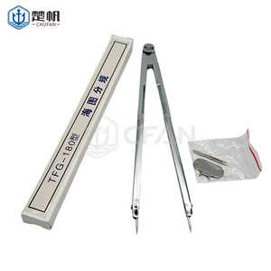 Compas de traçage marin TFG 180 en cuivre massif – Outil de traçage nautique - Product Image 2