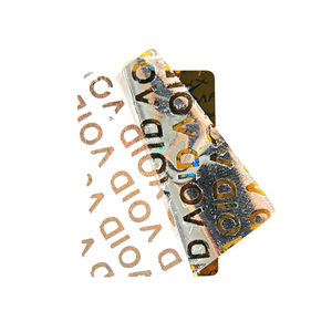 Étiquettes de sécurité anti-effraction personnalisées, autocollants anti-contrefaçon laissant un marquage VOID lorsqu'ils sont retirés pour l'emballage des produits - Product Image 2