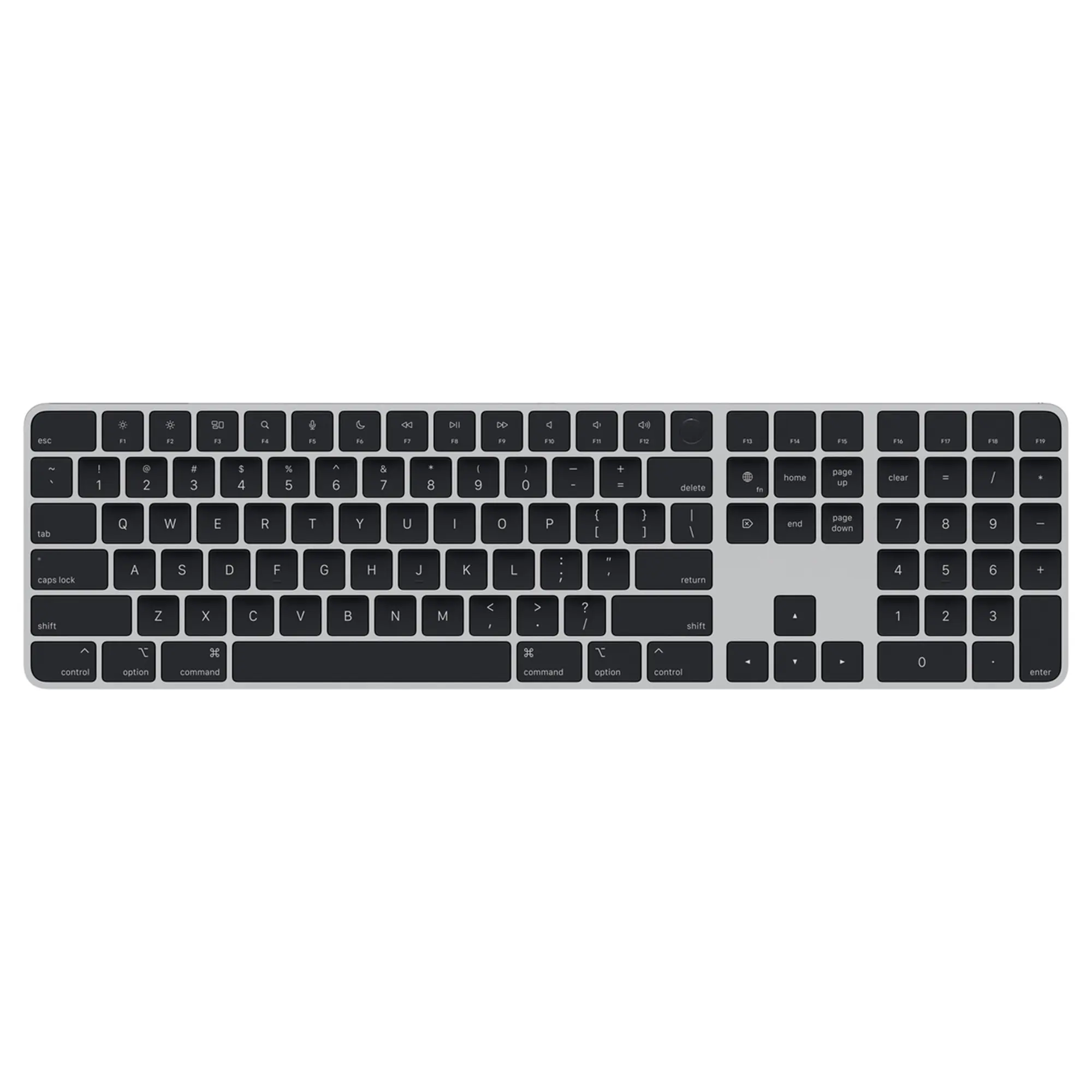 Keyboard nirkabel asli baru MMMR3LL/A A2520 keyboard pengisian daya keyboard ajaib ID Buka kunci sidik jari dengan kemasan