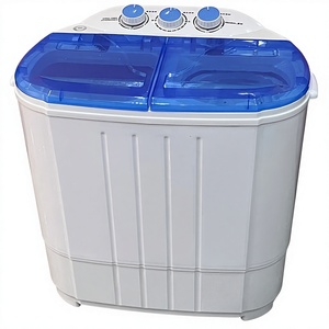 Mini <span class=keywords><strong>Lavadora</strong></span> con Secadora <span class=keywords><strong>Portátil</strong></span> <span class=keywords><strong>para</strong></span> el Hogar, Compacta, de Doble Tambor, Usa Menos Jabón y Agua, Ideal <span class=keywords><strong>para</strong></span> Dormitorios y Apartamentos - Product Image 3