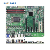 Carte mère industrielle Linkleaps LGA1200 ATX prenant en charge les processeurs Intel Core I9 I7 I5 I3 de 10e et 11e génération avec double LAN GbE 6 COM 4 DDR4