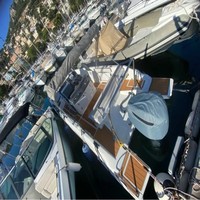 Plateforme de bain et cockpit pour bateau Beneteau Flyer 7.7 Spacedeck 2016, revêtement de pont en mousse EVA imitation teck, style SeaDek MarineMat, auto-adhésif