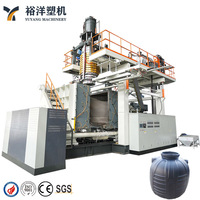 Machine de moulage par extrusion-soufflage de précision pour une longue durée de vie, conçue pour la production de réservoirs d'eau en HDPE à 5 couches de 1000 L