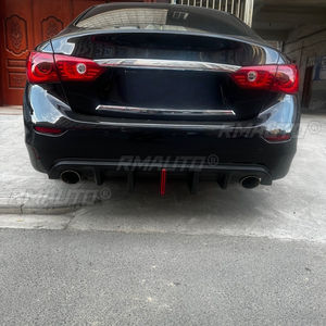 Para Infiniti Q50 L 2014-2017, Protector de Parachoques Trasero, Difusor, Kit de Carrocería, Cubierta Protectora, Accesorios para Auto - Product Image 4