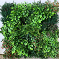 Isevian Aangepaste Bruiloft Fotolijsten Bloem Muren Met Verschillende Soorten Kunstmatige Greenery Plant