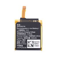 Batterie rechargeable APP00278 pour Apack Montblanc Summit 2 S2T18 Haute capacité 100% Santé Batterie de montre intelligente