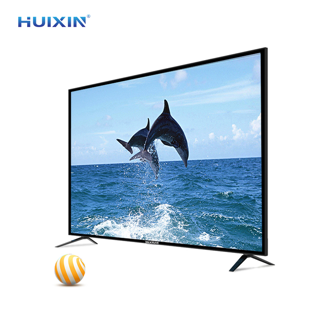 65 Inch Metal Frame LED Television 4K 60Hz Commercial Use Smart TV with Tempered Glass Screen