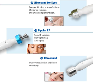 เครื่องดูแลผิว 14 in 1 ระบบออกซิเจนเจ็ท ลดเลือนริ้วรอยและกระชับผิว พร้อมระบบ Aqua Peel สำหรับบริเวณรอบดวงตา รับประกัน 2 ปี รองรับปลั๊กไฟทั่วโลก - Product Image 3