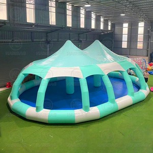 Piscina inflable al aire libre parque acuático niños piscina inflable <span class=keywords><strong>con</strong></span> cubierta impermeable tienda - Product Image 1