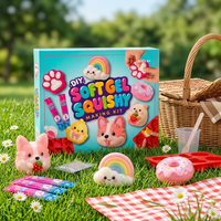 Nouveau Kit de Fabrication DIY pour Jouets Squishy en Forme de Raviolis – Vente en Gros, Article Phare : Ensemble de Jouets à Presser