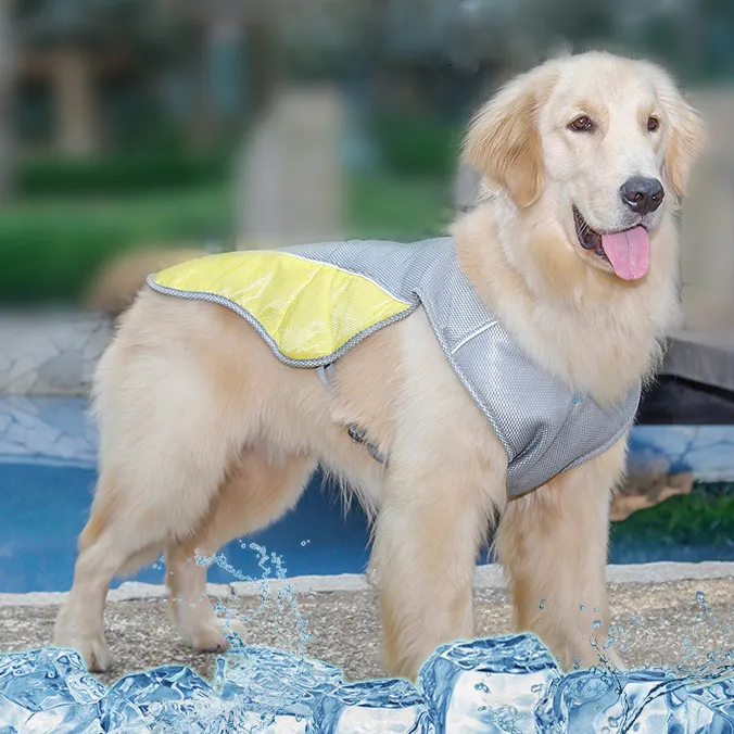 Wholesale Anti-Sunstroke Hunting Training Summer Service Dog Cooling Vest for Middle-Large Dog