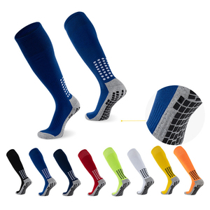 Wholesale Children Adult <strong>Grip</strong> <strong>Football</strong> Soccer Silicone <strong>Grip</strong> Long Custom Logo Anti Slip <strong>Socks</strong> for <strong>Kids</strong> - Product Image 1