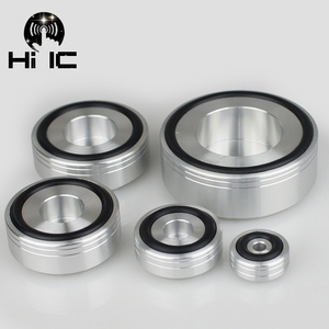 Amplificateur de haut-parleur Audio <span class=keywords><strong>HIFI</strong></span>, lecteur CD, alliage d'aluminium/caoutchouc amortisseur de choc, tampons de pieds, support de Vibration, pointes d'isolation, 4 pièces - Product Image 5