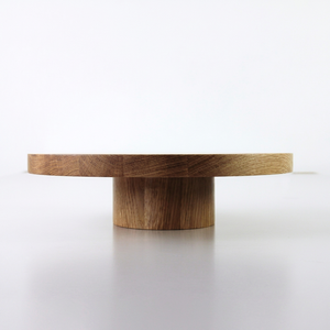 Support à gâteau en bois artisanal de qualité supérieure pour la présentation de desserts de mariage, d'anniversaire et la décoration de pâtisserie - Product Image 1