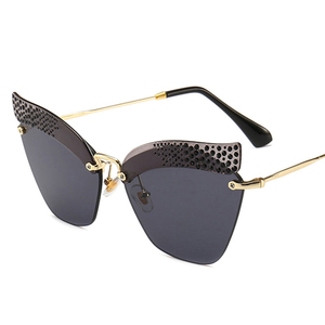 Negro montura <span class=keywords><strong>de</strong></span> ojo <span class=keywords><strong>de</strong></span> gato gafas <span class=keywords><strong>de</strong></span> sol <span class=keywords><strong>de</strong></span> moda <span class=keywords><strong>de</strong></span> las mujeres <span class=keywords><strong>de</strong></span> la marca <span class=keywords><strong>de</strong></span> <span class=keywords><strong>lujo</strong></span> <span class=keywords><strong>de</strong></span> tonos <span class=keywords><strong>de</strong></span> diamantes <span class=keywords><strong>de</strong></span> imitación gafas - Product Image 3
