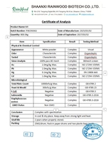 Bubuk Nikotinamida Ribosida Liposomal Putih Kelas Makanan NR Health, Bersertifikasi HPLC, Pasokan Massal