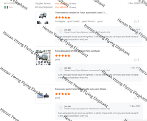 Dispositif de levage électrique de vitres de porte avant adapté aux moteurs de levage de vitres des portes et fenêtres de voiture Foton Tuayano Toano Tuyano - Product Image 6