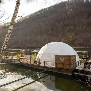 Tienda de Campaña Glamping de Lujo Domo, Resistente al Viento, para Campamentos en Resorts al Aire Libre y Exposiciones - Product Image 2