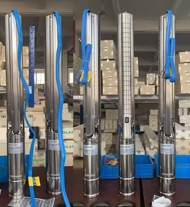 30HP 230m năng lượng mặt trời Hệ thống bơm chìm 52m3/h dòng chảy không cánh quạt 6 ''giếng Khoan sâu cũng bơm cho tưới tiêu nông nghiệp - Product Image 3