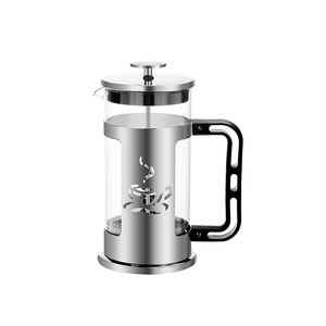 Certification FDA qualité alimentaire pas cher mé<span class=keywords><strong>tal</strong></span> café français presse fabricant logo personnalisé - Product Image 2