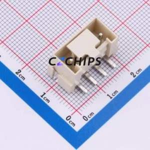 3.96-4P LT Wire-to-Board Pin Header SMD,P=3.96mm Connector 1x4P 3.96mm Vertical Mount 4P - Product Image 1