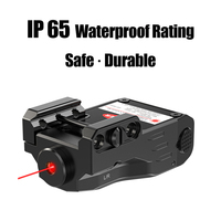 Senter Laser taktis tahan air IP65, daya isap magnetik penglihatan Laser desain baru, senter Laser merah hijau biru untuk berburu