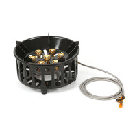 Mini réchaud de Camping à gaz Portable pour la randonnée en plein air et la cuisson réchaud coupe-vent automatique pliant touristique Camping brûleur à gaz