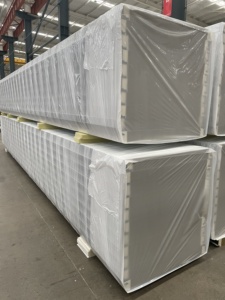 Panel Sándwich <span class=keywords><strong>de</strong></span> Lana <span class=keywords><strong>de</strong></span> Roca con Borde Sellado <span class=keywords><strong>de</strong></span> PU, Panel <span class=keywords><strong>de</strong></span> Techo y Pared Metálico Ignífugo con Aislamiento Térmico <span class=keywords><strong>para</strong></span> Almacenes, Fábricas y Edificios - Product Image 6