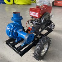 Pompa Pasir Mesin Diesel 30 Tenaga Kuda dengan Diameter Inlet dan Outlet 6 Inci untuk Cairan Lumpur