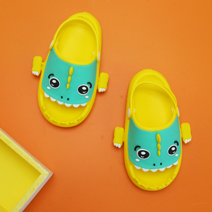 GRS Cozy más suave almohada Zueco mejorado dibujos animados para niños tobogán de tiburón pies desmontables encanto de <span class=keywords><strong>goma</strong></span> correa trasera <span class=keywords><strong>Eva</strong></span> Zueco Niño - Product Image 4