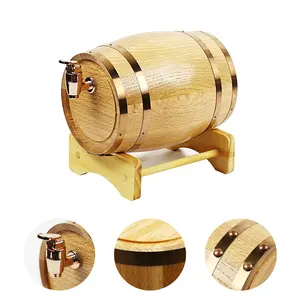 <span class=keywords><strong>Bar</strong></span> petit présentoir de service tonneaux de bière en bois table support de meubles commerciaux <span class=keywords><strong>chêne</strong></span> français <span class=keywords><strong>tonneau</strong></span> de vin bois - Product Image 5