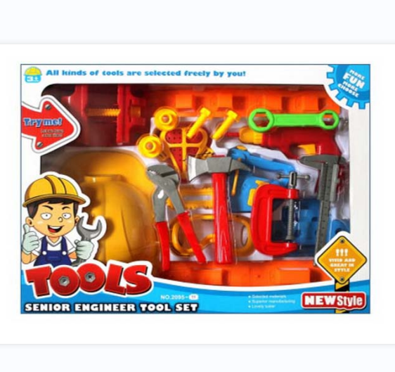 Оптовая продажа, Детский развивающий набор инструментов, пластиковый набор инструментов, набор дошкольных инструментов