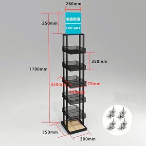 Estante multicapa ajustable moderno para zapatillas, sandalias, supermercado, zapatería, estante, calcetines para exhibición de piso a techo - Product Image 3