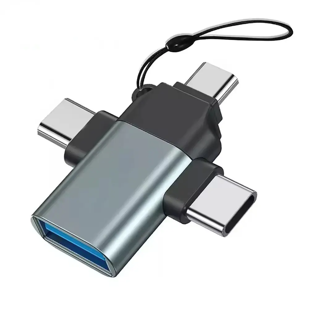 3-in-1 OTG-Adapter Micro-USB Typ C zu USB 3.0 Adapter für Samsung Galaxy S20 S10 Macbook USB C OTG-Adapter Konverter