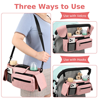 Sac de rangement léger et grand format pour poussette, imperméable, pour poussette et landau, vente en gros