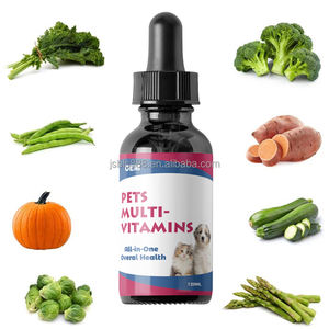 Gouttes liquides multivitaminées pour animaux de compagnie, chats, chiens, vitamines C, <span class=keywords><strong>D</strong></span>, B1, B2, B3, B6, B12, 10 en 1, gouttes multivitaminées - Product Image 4