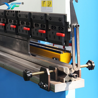 Prensa Plegadora CNC Económica YUFON con Barra de Torsión, Controlador E21, Plegadora Hidráulica de Chapa Metálica para Fabricación de Gabinetes HVAC