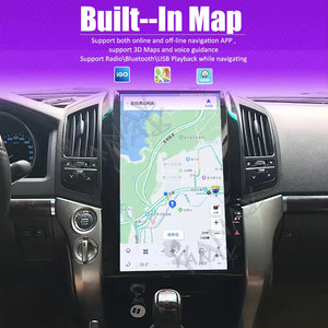 16 Inch Android Tesla <b>Car</b> <b>Dvd</b> Radio <b>Player</b> for Toyota Land Cruiser 200 LC200 2012 - 2008 IPS Screen Navigator Multimedia - Product Image 5
