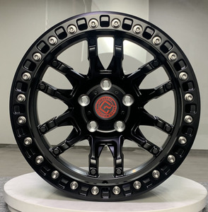 Hà Bắc ZHI Hub chuyên nghiệp giả mạo bánh xe Hot Thiết kế màu đen mờ đen 6x139.7 thực beadlock 4x4 offroad bánh xe - Product Image 4