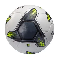 Balón de fútbol personalizado de PVC, máquina hecha a mano, logotipo personalizado
