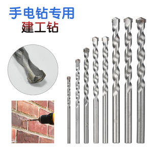 ชุดดอกสว่านเจาะปูน 4 5 6 8 10 มม. ก้านกลมเกลียวสำหรับเจาะผนังคอนกรีต ผิวเงา - Product Image 3