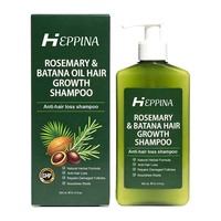 Shampoo à l'huile de romarin naturel Batana pour lutter contre la perte de cheveux, stimuler la croissance et épaissir les cheveux