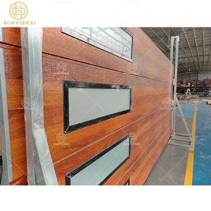 2025 estilo moderno 16*8 16*7 puerta de garaje seccional doble aislamiento de acero eléctrico puertas de garaje para casas - Product Image 5