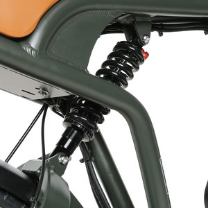 Vélo électrique à pneus gras pour adultes, 7 vitesses, 1200 W, longue portée, 20 pouces, 50 km/h, vélo de plage électrique, fatbike - Product Image 4