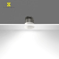 Spot encastré LED rond pour plafond, design commercial, pour projets hôteliers intérieurs, 5W, 7W, 12W, 20W, 30W, 40W
