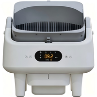 Litière pour chat automatique PhoenHorse, nettoyage automatique, désodorisation UV, design anti-éclaboussures, grande capacité, ODM personnalisé, intelligente