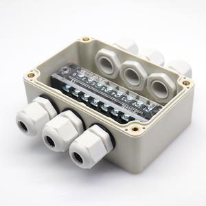 야외 방수 IP65/67 금속 정션 박스 플라스틱 케이블 입구/콘센트 매립 배전 단자 모니터링 - Product Image 3