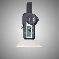 Medidor Digital de Profundidad de Banda de Rodadura de Neumáticos, Indicador de Desgaste de Neumáticos Métrico/Imperial, Herramienta Esencial de Reparación para Neumáticos de Vehículos