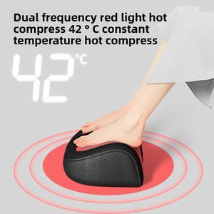 Derin doku akupresürlü ayak ve baldır masaj aleti, bacak rahatlaması için ısıtıcı silindirlerle. - Product Image 4