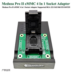 Adaptateur de prise eMMC 4-en-1 Original Medusa Pro II Box pour la réparation et le flashage de téléphones K389 - Product Image 3